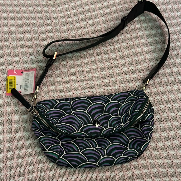 kate spade Handbags - Kate Spade Stylish Black and Purple Women's Bag